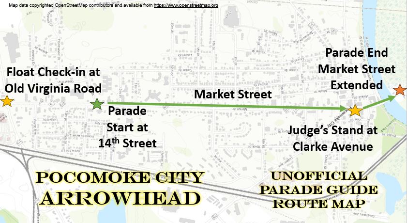 Arrowhead Unofficial Spectator Guide to the 2025 Pocomoke Christmas Parade
