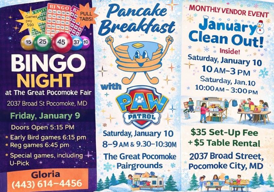 An Upcoming Weekend of Events Planned at the Great Pocomoke Fair